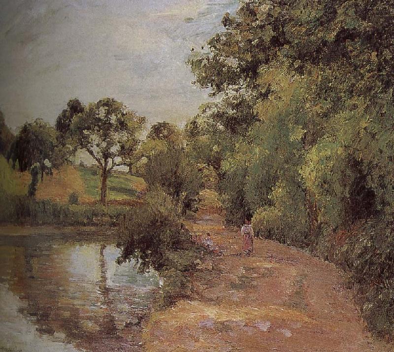 pond, Camille Pissarro